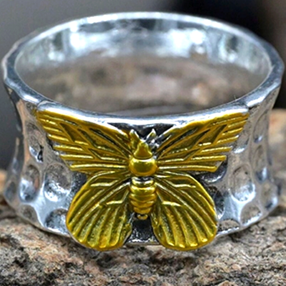 Chunky Butterfly 🦋 Ring